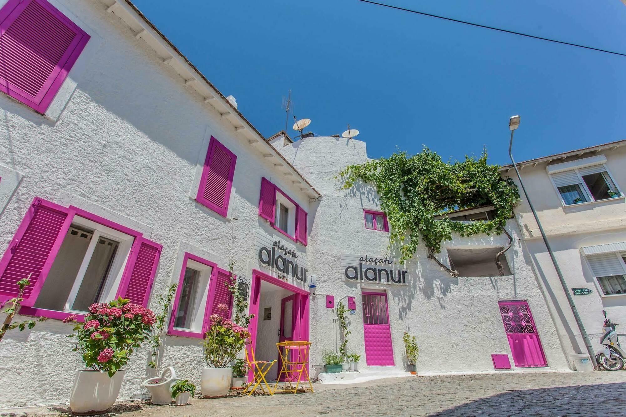 Alacati Alanur Otel Экстерьер фото